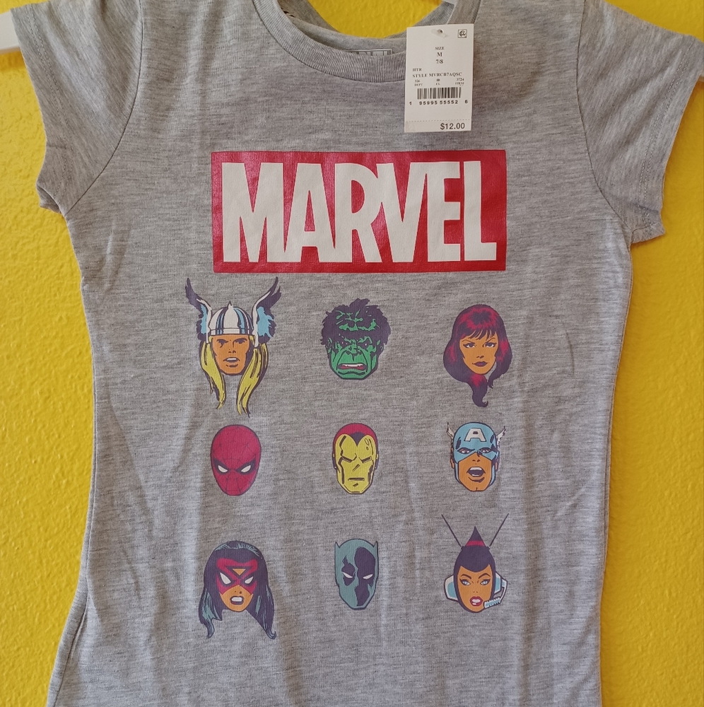 Girls Marvel T-shirt
